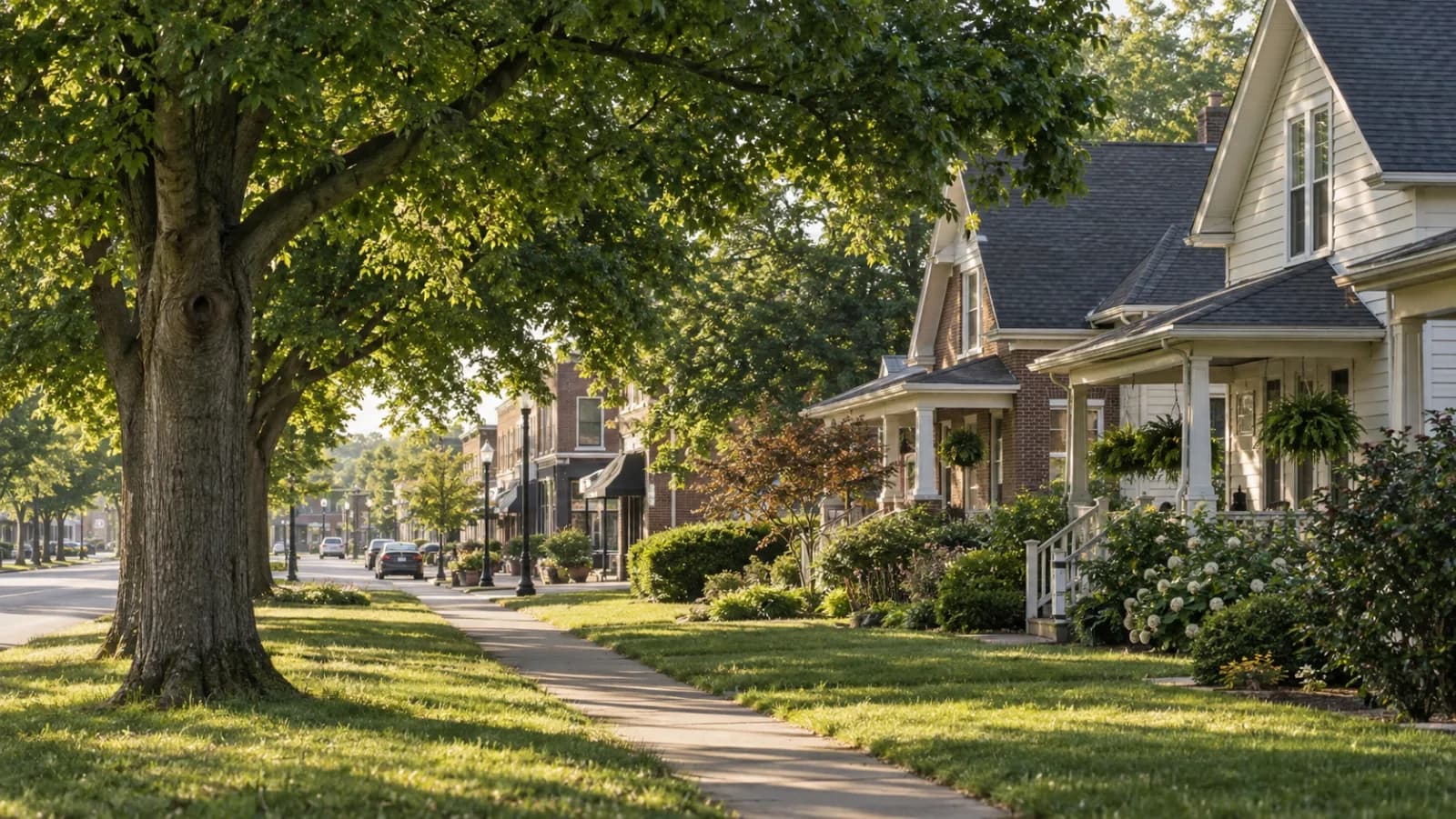 A representative view of Beech Grove, Indiana