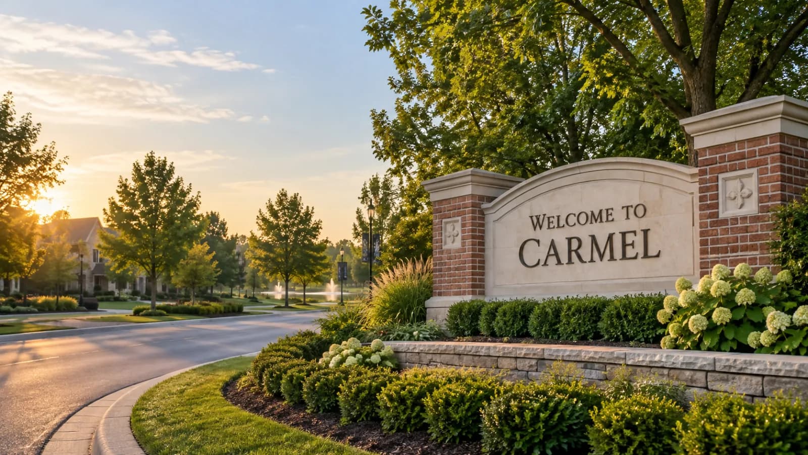 A representative view of Carmel, Indiana